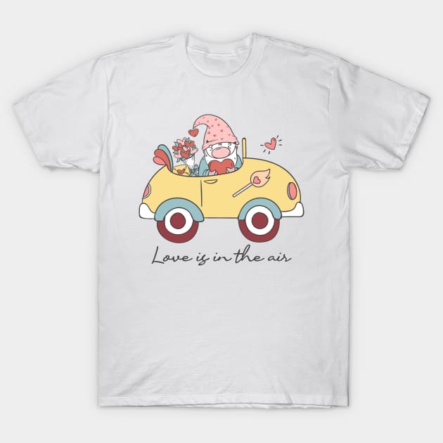 love is in the air T-Shirt by MZeeDesigns